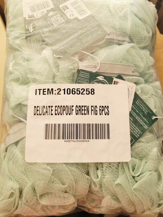 ecotools Other - ecotools Mint Green Delicate EcoPouf Bath Sponge - 6 Pack